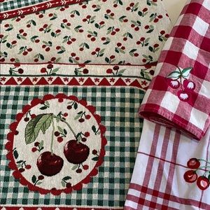 Farmhouse Cherry Kitchen Set